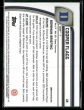 2024-25 Bowman University Chrome Cooper Flagg #16