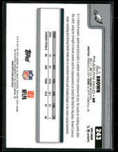 2025 Topps Chrome Green Wave Refractor A.J. Brown #/99 #243