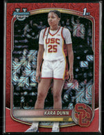 2025-26 Bowman Chrome Prospects Red Mojo Refractor Kara Dunn #/5 #BCP-71