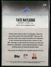 2025 Topps Signature Class Autographs Teal Tate Ratledge Rookie #/225  #219