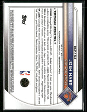 2025-26 Bowman Chrome Blue Shimmer Josh Hart #/150 #BCV-153