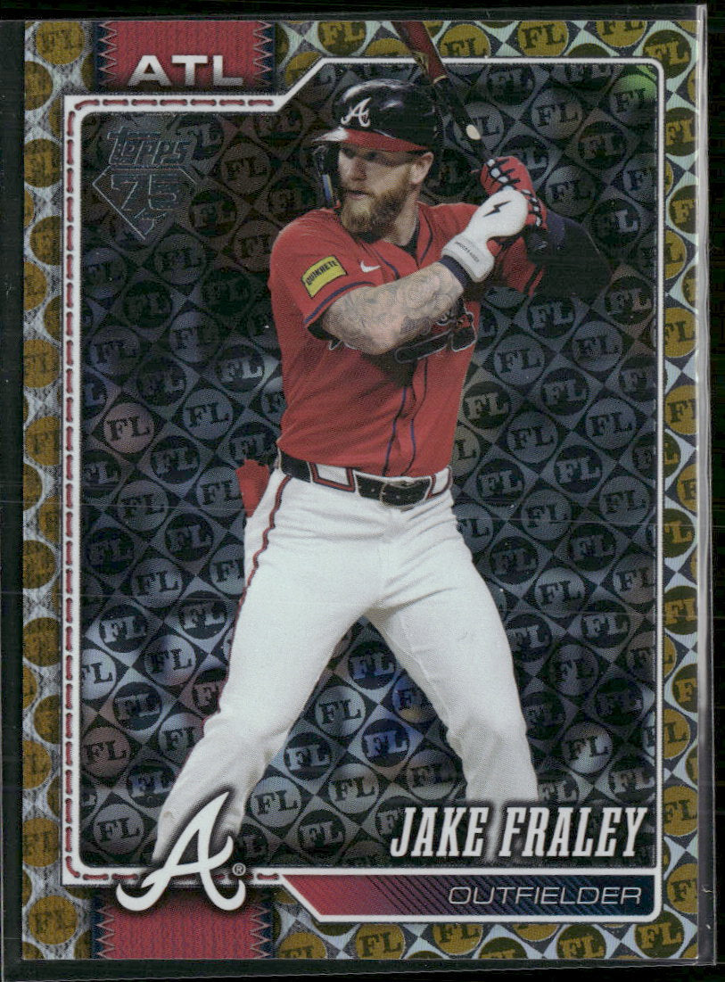 2026 Topps Spring Training Gold Jake Fraley #/50 #323