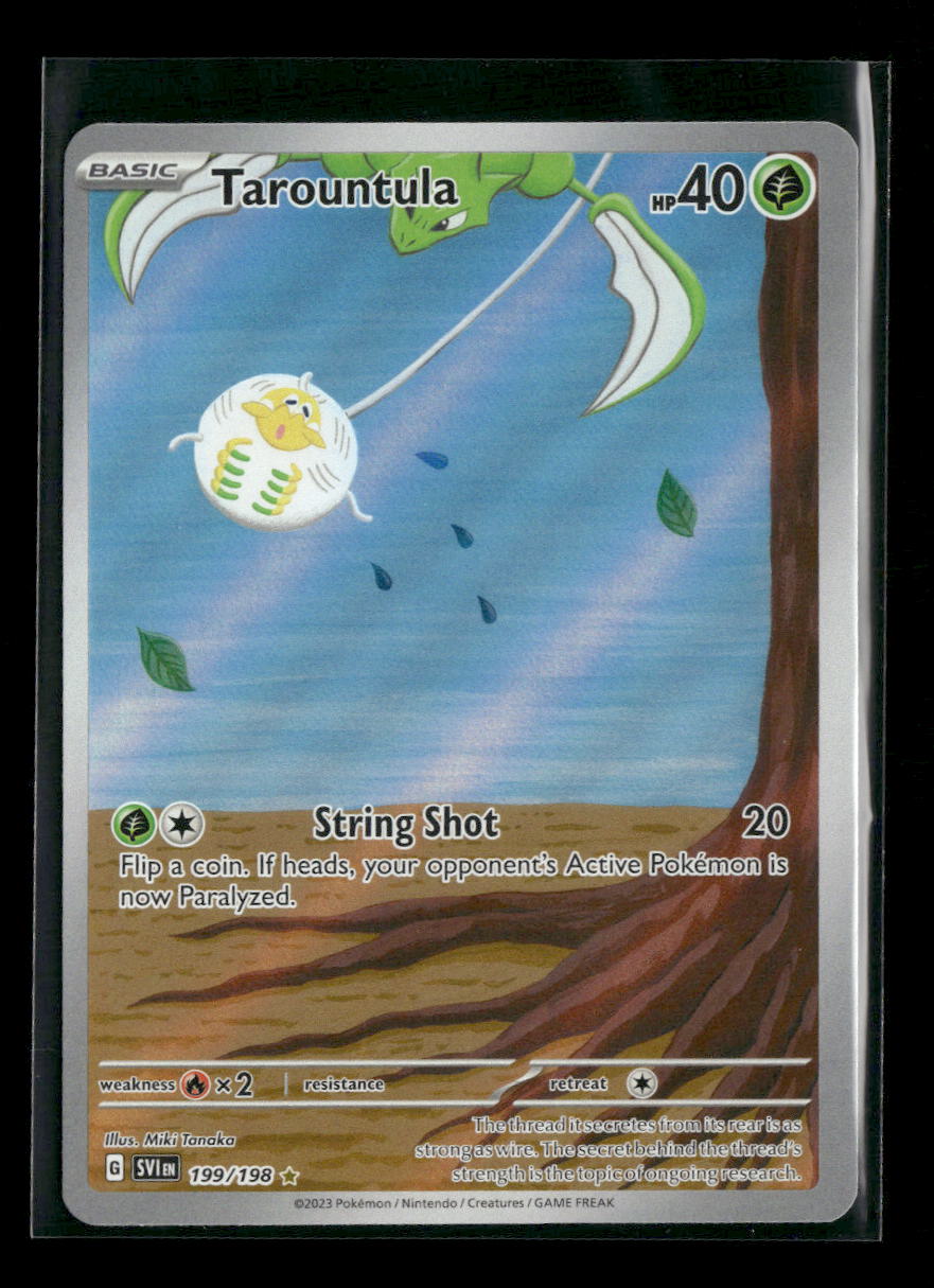SV01: Scarlet & Violet Base Set Tarountula #199/198