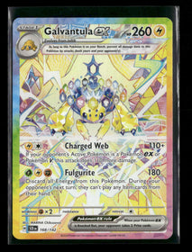 SV07: Stellar Crown Galvantula ex #168/142