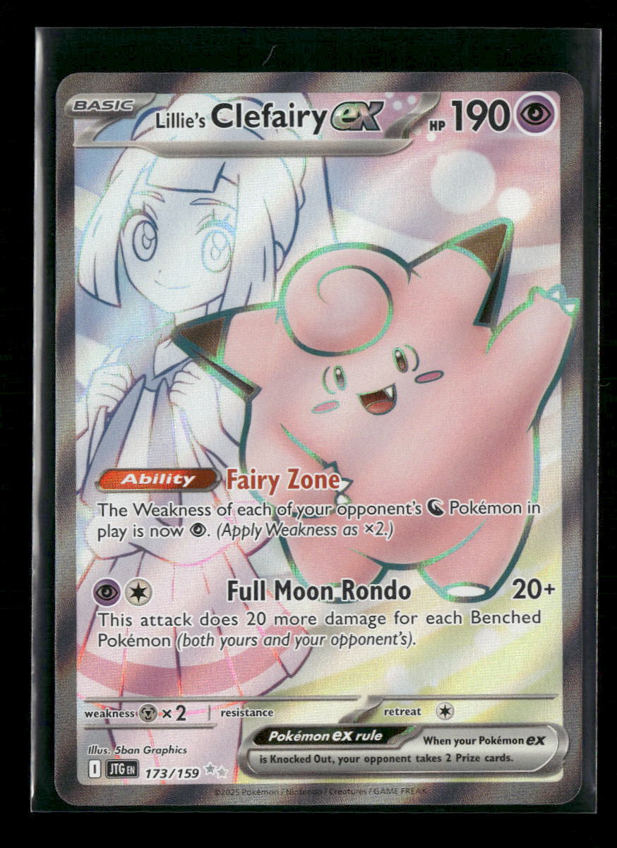 SV09: Journey Together Lillie's Clefairy ex #173/159