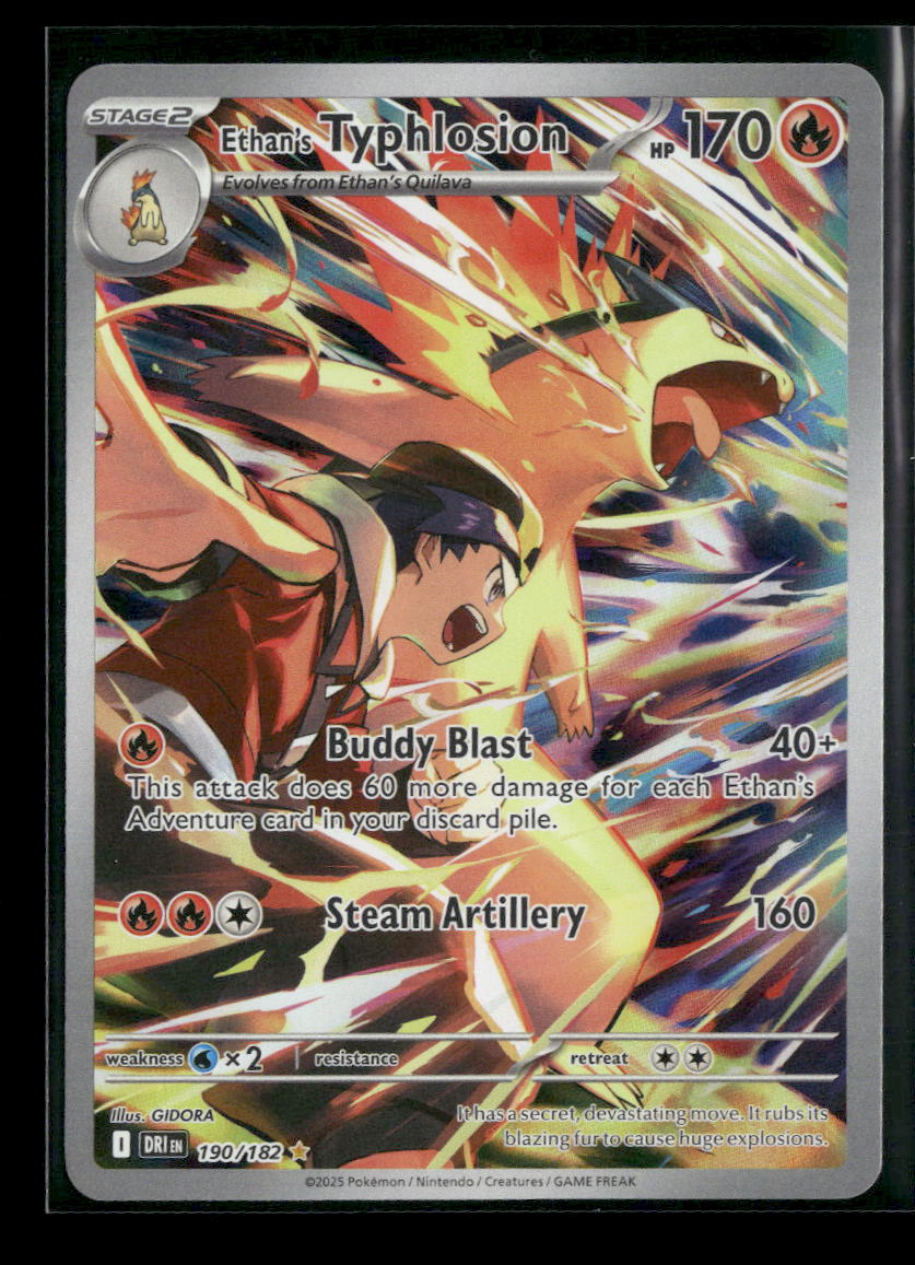 SV10: Destined Rivals Ethan's Typhlosion #190/182