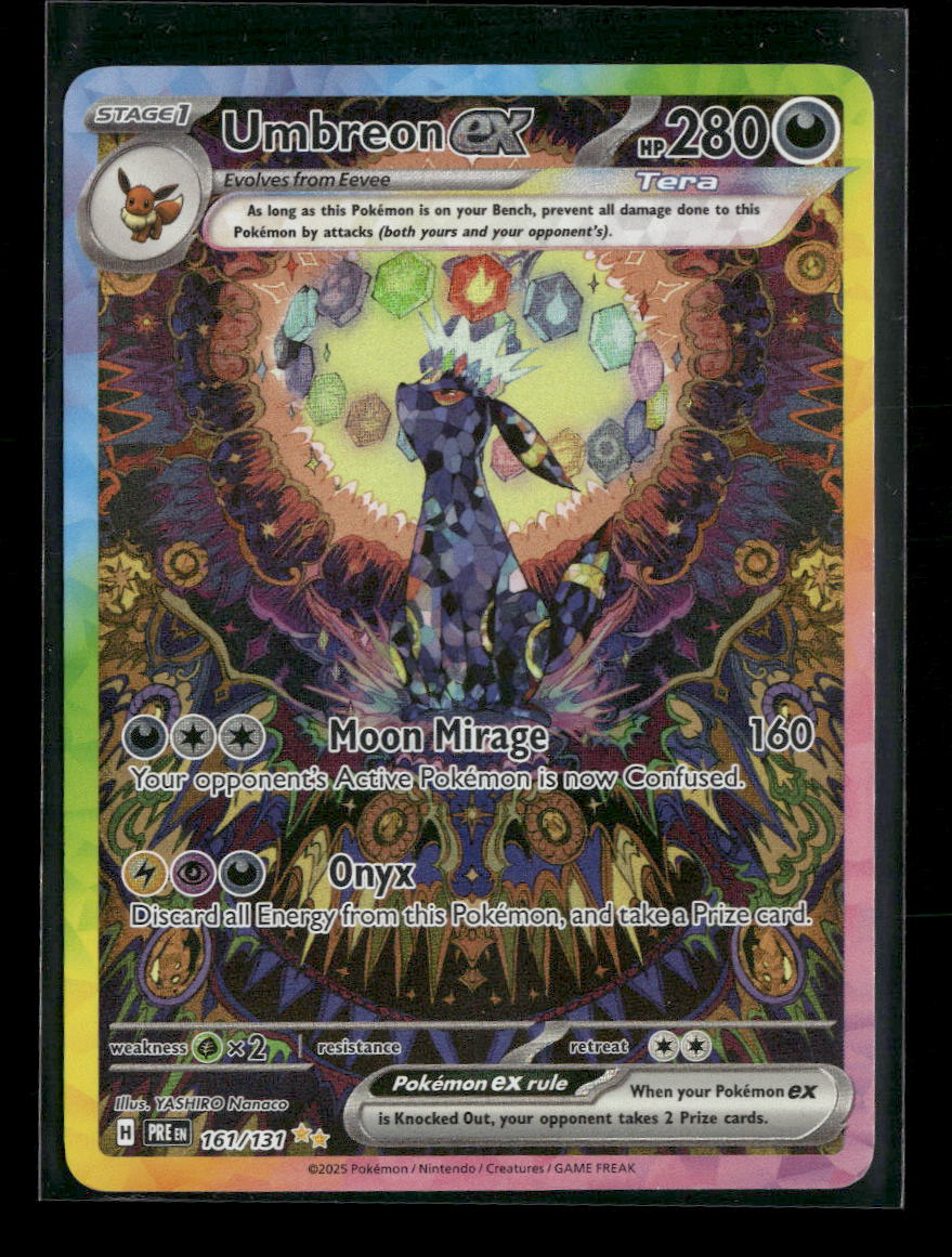 SV: Prismatic Evolutions Umbreon ex #161/131