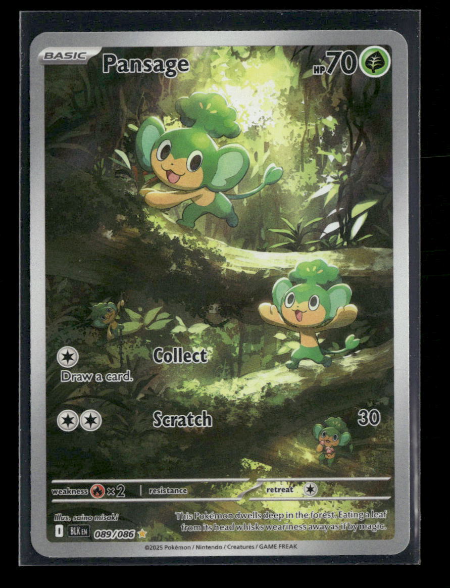 SV: Black Bolt Pansage #089/086