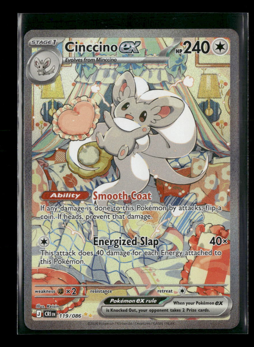 ME04: Chaos Rising Cinccino ex #119/086