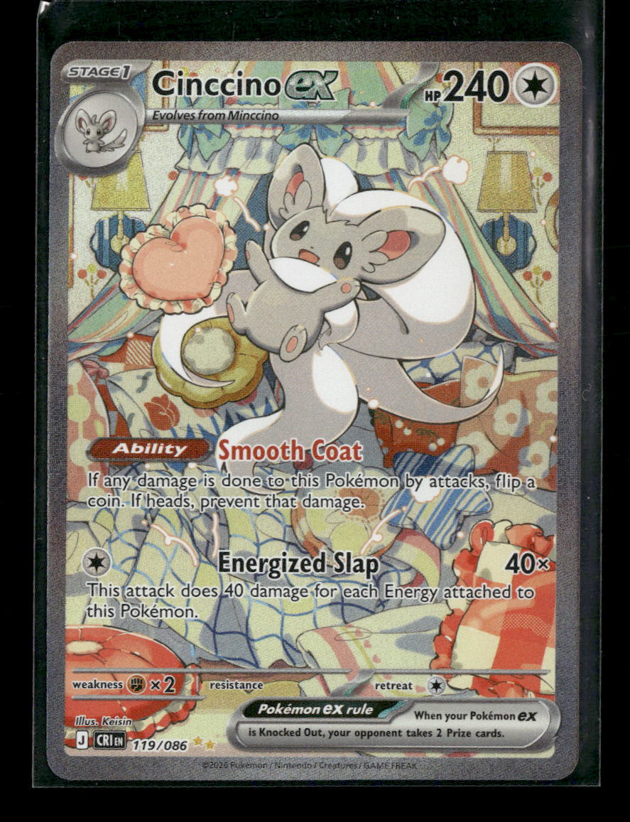 ME04: Chaos Rising Cinccino ex #119/086