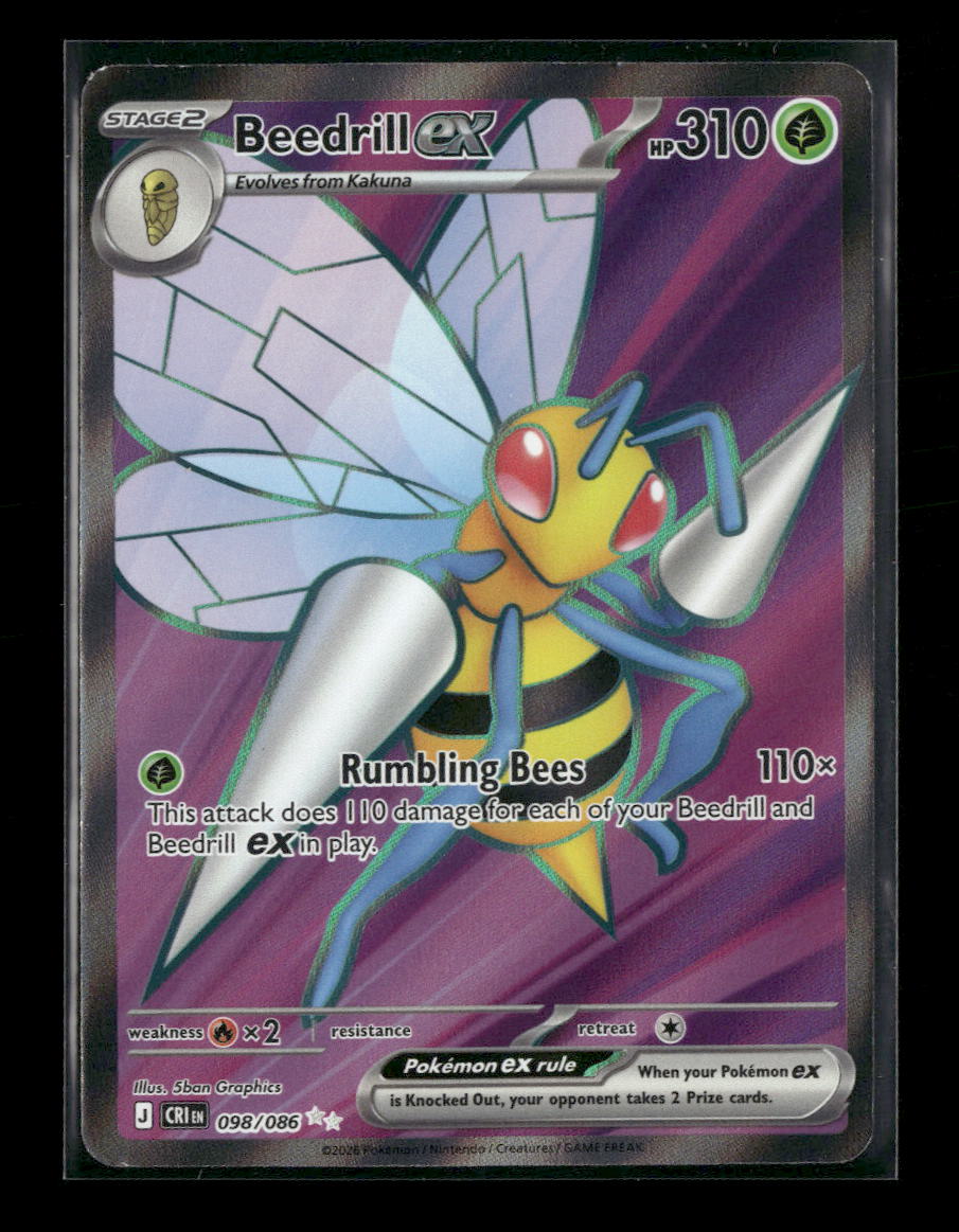 ME04: Chaos Rising Beedrill ex #098/086