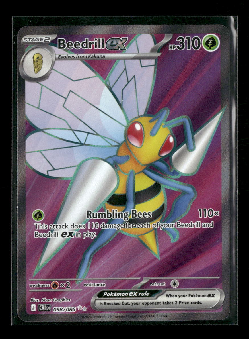 ME04: Chaos Rising Beedrill ex #098/086