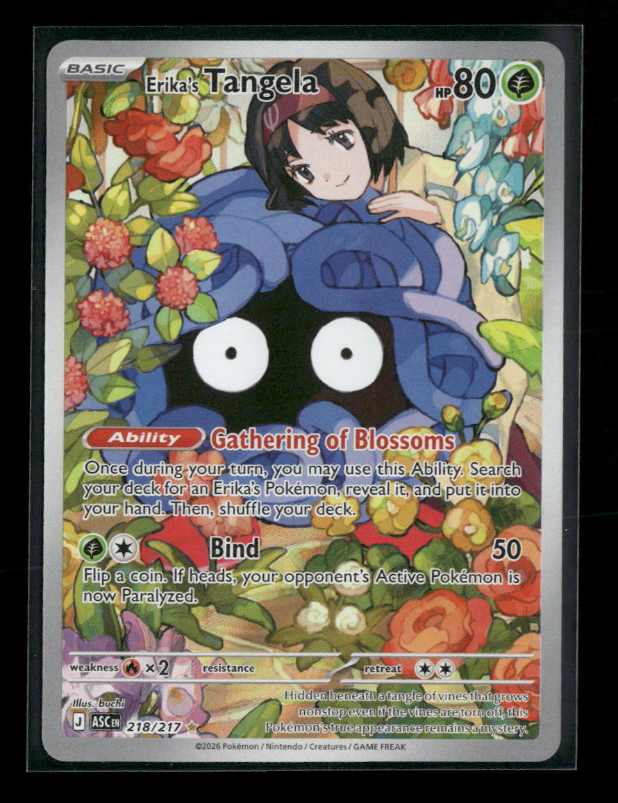 ME: Ascended Heroes Erika's Tangela #218/217
