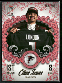 2025 Topps Signature Class Icons Coral Drake London #/299 #CI-13