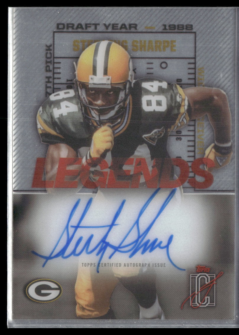 2025 Topps Legends Of Their Class Crystal Clear Auto Sterling Sharpe #LTCA-SS
