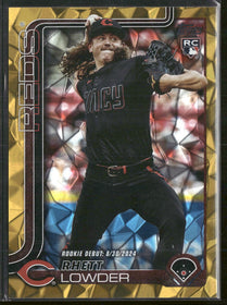 2025 Topps Update Gold Diamante Foil Rhett Lowder #/50 #US318