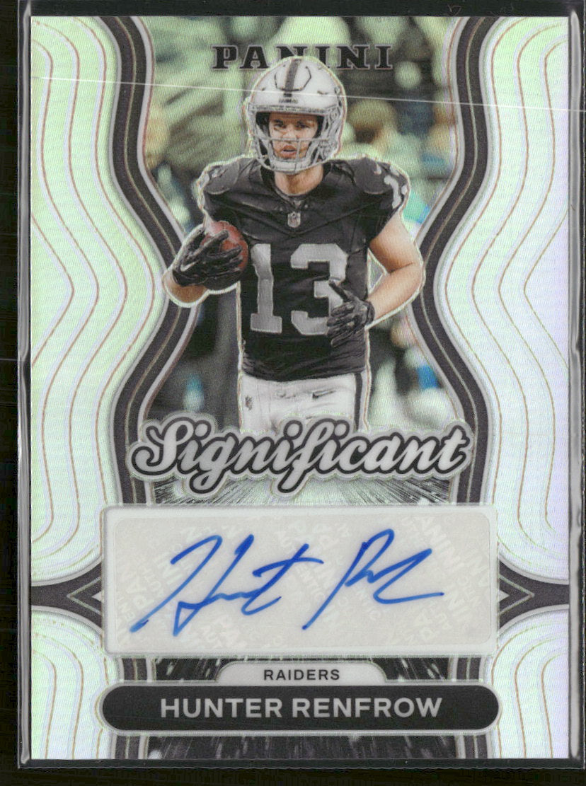 2024 Panini Prizm Significant Signatures Hunter Renfrow Auto #SS-HRW