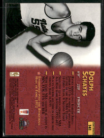 1996-97 Topps Stars Finest Atomic Refractors Dolph Schayes #141