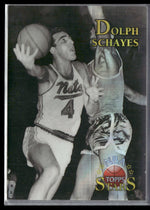 1996-97 Topps Stars Finest Atomic Refractors Dolph Schayes #141