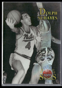 1996-97 Topps Stars Finest Atomic Refractors Dolph Schayes #141