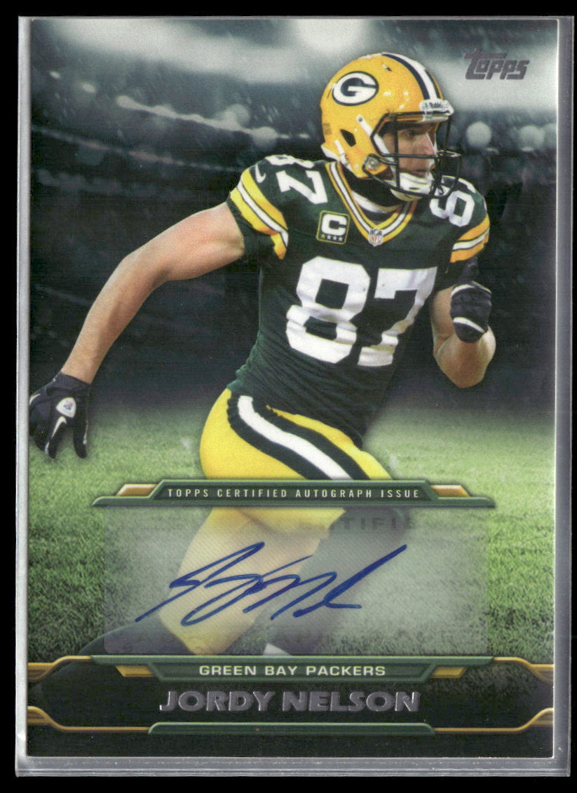 2014 Topps Signatures Jordy Nelson Auto #TA-JN