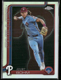 2025 Topps Chrome Lightboard Logo Refractor Alec Bohm #57