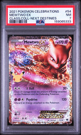 2021 Pokemon Celebrations Classic Collection Mewtwo Ex 7 PSA #54