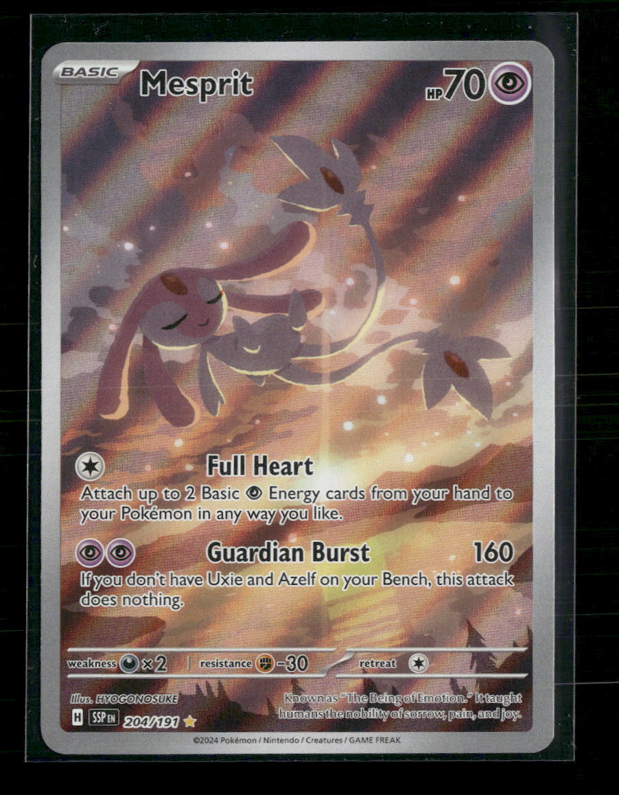 SV08: Surging Sparks Mesprit #204/191
