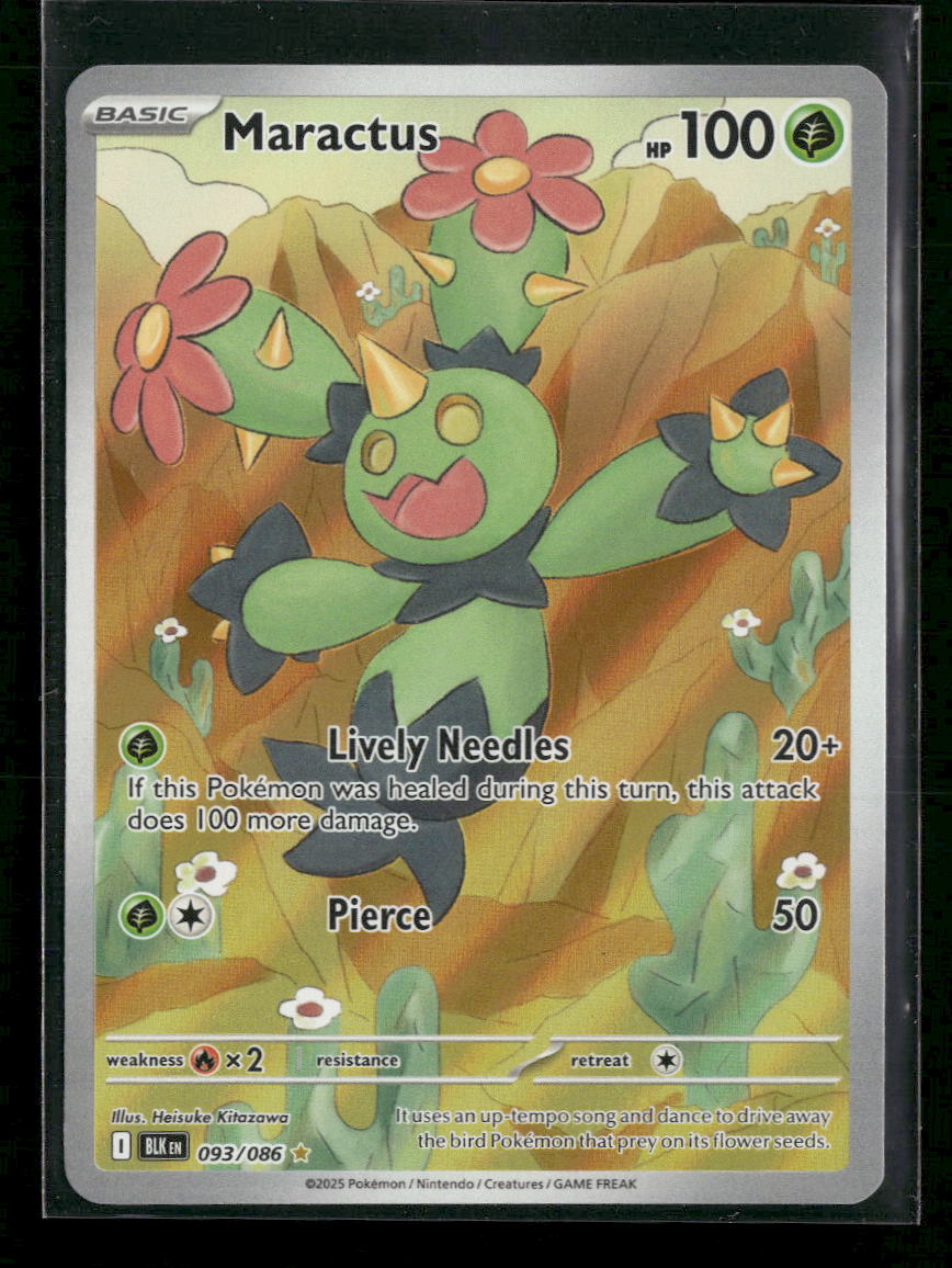 SV11B: Black Bolt Maractus #093/086