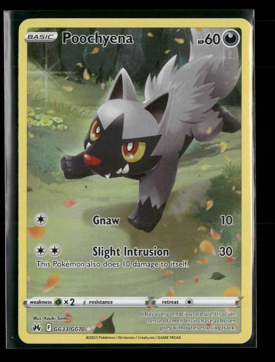SWSH: Crown Zenith: Galarian Gallery Poochyena #GG33/GG70
