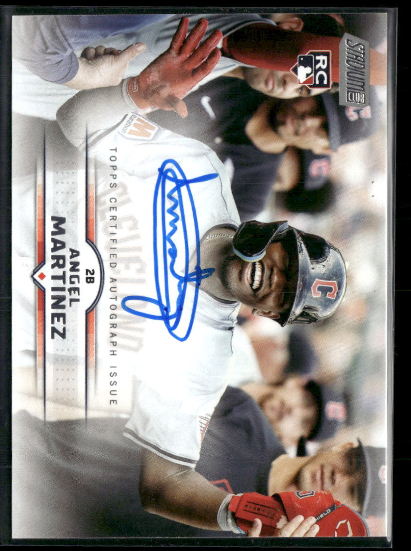 2025 Stadium Club Base Autographs Angel Martínez Auto #SCBA-AM