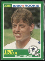 1989 Score Troy Aikman Rookie #270