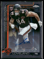 2025 Topps Chrome Rookie Auto Colston Loveland  #RA-CL