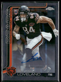 2025 Topps Chrome Rookie Auto Colston Loveland  #RA-CL