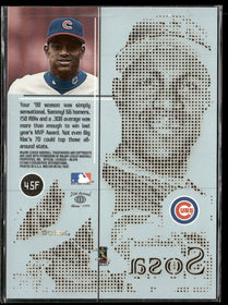 1999 SkyBox Molten Metal Fusion Sammy Sosa #45F
