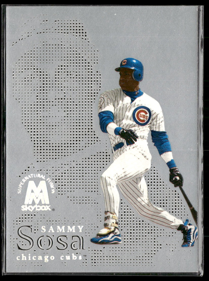 1999 SkyBox Molten Metal Fusion Sammy Sosa #45F