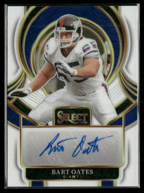 2025 Panini Select Signatures White Prizm Bart Oates #/50 Auto #SIP-BOA