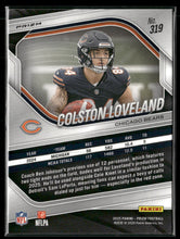 2025 Panini Prizm Lazer Colston Loveland #319