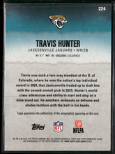 2025 Topps Signature Class Autographs Travis Hunter Rookie Auto #224
