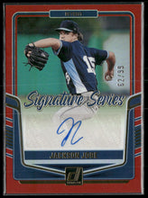 2024 Donruss Signature Series Red Jackson Jobe #/99 Auto #SS-JJ