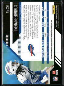 2018 Panini Unparalleled Rookie Signatures Tremaine Edmunds Rookie Auto #241