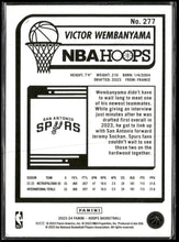 2023-24 Hoops Victor Wembanyama Rookie #277