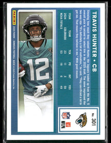 2025 Panini - Donruss No Name Holo Travis Hunter Rookie #301