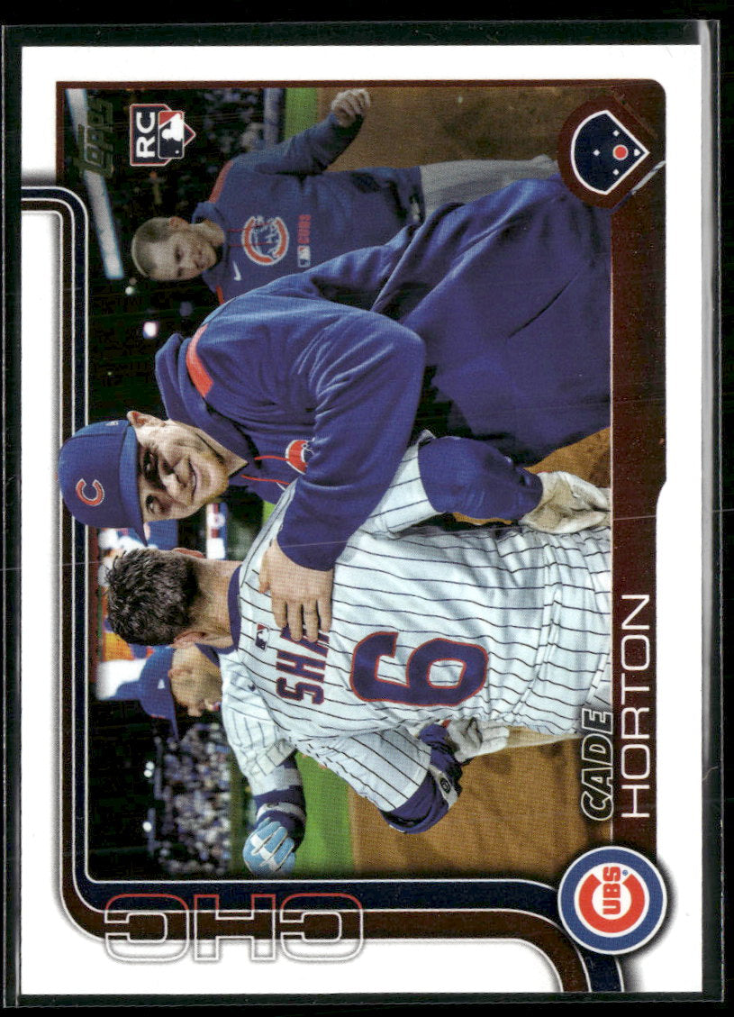 2025 Topps Update Golden Mirror Variations Cade Horton Rookie #US140