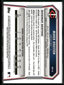 2026 Bowman Chrome Prospects Mojo Fuchsia Refractor Marek Houston #/299 #BCP-16