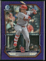 2026 Bowman Chrome Prospects Mojo Purple Refractor JJ Wetherholt #/250 #BCP-115