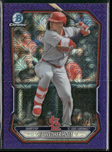 2026 Bowman Chrome Prospects Mojo Purple Refractor JJ Wetherholt #/250 #BCP-115
