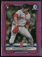 2026 Bowman Chrome Mojo Fuchsia Refractors Payton Tolle Rookie #/299 #26