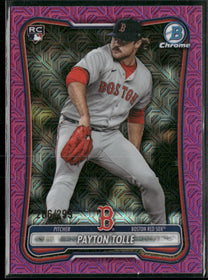 2026 Bowman Chrome Mojo Fuchsia Refractors Payton Tolle Rookie #/299 #26