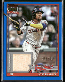 2026 Topps 1991 Baseball Relics Blue José Ramírez #/150 #91R-JRA